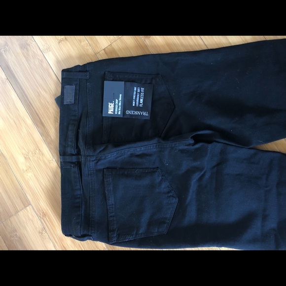 Paige Verdugo Crop Jeans. Black. Size 27. NWT - Picture 5 of 6